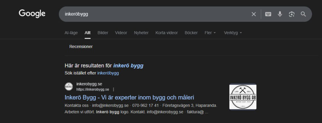 Inkerö-bygg-SEO-Rank-1